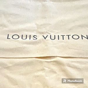 Louis Vuitton Large dust bag in perfect condition will fit a Speedy 30,35.